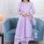 Lavender lotus 3 piece suit set