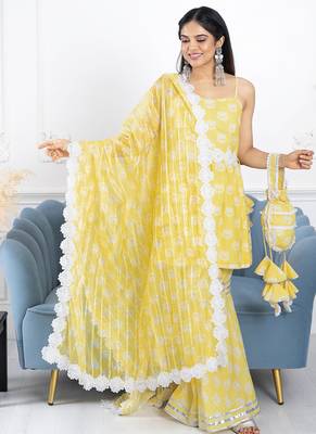Yellow lotus 3 piece suit set 2