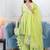 Green gota 3 piece suit set