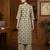 Green floral printed viscose rayon kurta set