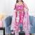 Pink gota 3 piece suit set