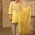 Yellow cotton farshi salwar suit set