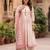 Off white floral printed cotton kurta set