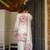 Off-white cotton poly printed farshi salwar set