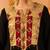 Black hand embroidered mul chanderi 3 piece suit set