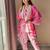 Pinkie affaire cotton 3 piece kurta & jacket set