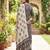 Multicolor floral printed cotton kurta set