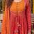 Pink floral printed cotton kurta set