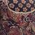Black floral printed cotton kurta set