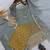 Grey silk blend embroidered palazzo set