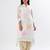 White floral cotton kurta set