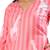Peach giraffe cotton kurta set