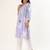Pink & blue cotton kurta set