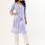 Pink & blue cotton kurta set