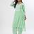 Minty green cotton kurta set