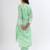 Minty green cotton kurta set