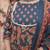 Blue floral printed cotton kurta set