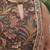 Brown floral printed cotton kurta set