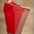 Red  and Gold-Toned Embroidered Silk Blend Designer Saree