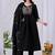 Black embroidered mul cotton kurta pant dupatta set