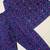 Purple cotton printde bandhej ethnic kurta set with dupatta