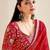 Bandhani Embroidered Poly Georgette Saree