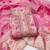 pink unstitched weaving handwork with woven embellished dupatta silk blend dress material