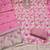 pink unstitched weaving handwork with woven embellished dupatta silk blend dress material