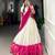 off white cotton poly woven traditional lehenga choli upto 42