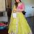 light green silk blend embroidered traditional lehenga choli upto 44