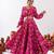 pink silk blend printed fashion lehenga choli