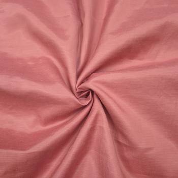 baby pink unstitched thread embroidery handwork with digital printed dupatta silk blend dress material 3