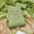 green unstitched weaving handwork with woven dupatta dress material