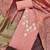 peach unstitched weaving handwork with woven dupatta dress material