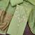 green unstitched weaving handwork with woven dupatta dress material