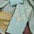 sea green unstitched weaving handwork with woven dupatta dress material