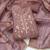 multi unstitched shimmer print handwork with printed dupatta linen dress material