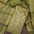 multi unstitched shimmer print handwork with printed dupatta linen dress material
