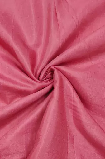pink unstitched weaving handwork with woven dupatta modal butti chanderi dress material