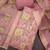 multi unstitched shimmer print handwork with printed dupatta linen dress material