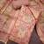 multi unstitched shimmer print handwork with printed dupatta linen dress material
