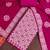 magenta unstitched print handwork with printed dupatta dress material