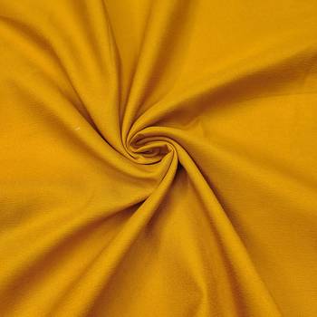 mustard unstitched print handwork with printed dupatta dress material 3