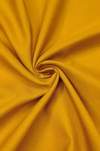 mustard unstitched print handwork with printed dupatta dress material