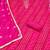 pink unstitched print handwork with bandhani printed dupatta jam dress material
