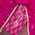 magenta unstitched print handwork with bandhani printed dupatta modal butti chanderi dress material