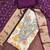 multi unstitched print handwork with woven dupatta modal butti chanderi dress material