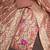 rust unstitched weaving handwork with woven dupatta banarasi modal silk blend dress material