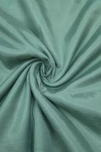 green unstitched weaving handwork with woven dupatta banarasi modal silk blend dress material