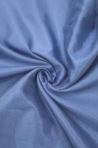 dusty blue unstitched weaving handwork with woven dupatta banarasi modal silk blend dress material